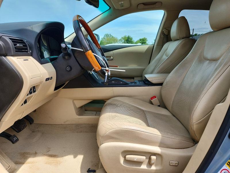 2010 Lexus Rx 350 VIN 2T2BK1BAXAC067058 COPART salvage auction — FRONT END, IL - SALVAGE CERTIFICATE, sold $4,950 on 2026-07-10 (photo 7)