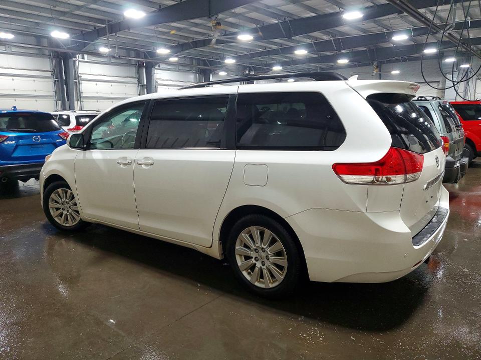2013 Toyota Sienna VIN 5TDDK3DC6DS066847 COPART salvage auction — FRONT END, Mn - Cert Of Title-Salvage, sold $4,700 on 2026-07-02 (photo 2)