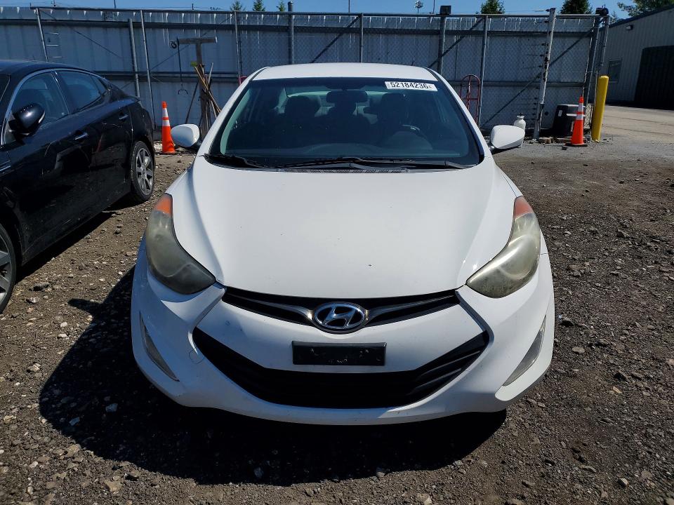 2013 Hyundai Elantra VIN KMHDH6AE3DU002701 COPART salvage auction — REAR END, Md - Cert Of Salvage < 75% Damage, sold $675 on 2026-07-27 (photo 5)
