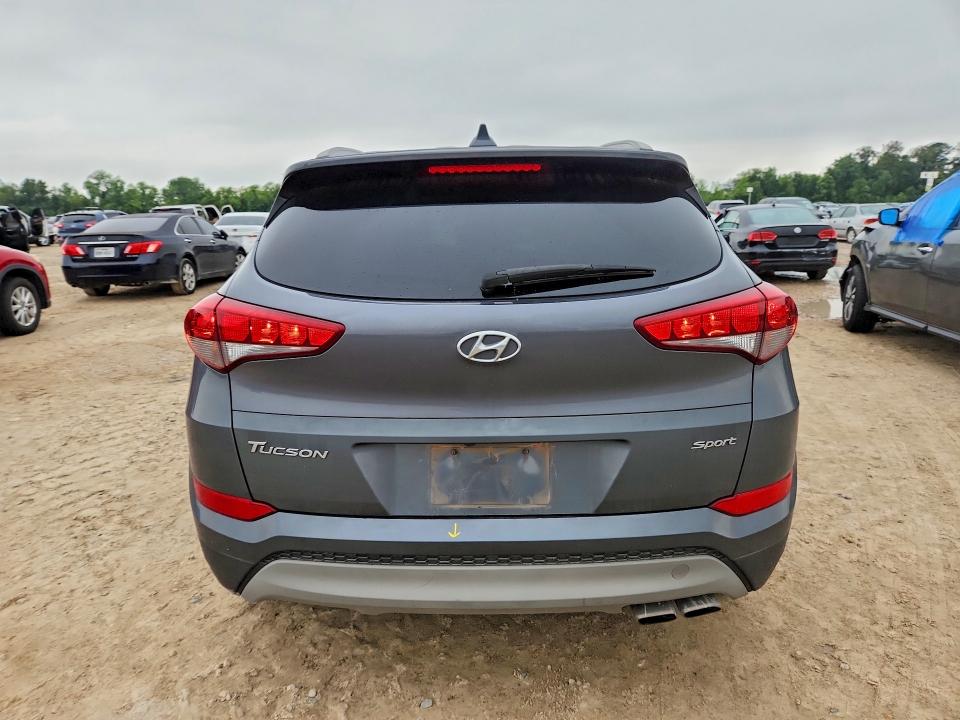 2018 Hyundai Tucson VIN KM8J33ALXJU767429 COPART salvage auction — HAIL, Tx - Certificate Of Title, sold $2,650 on 2026-07-03 (photo 6)