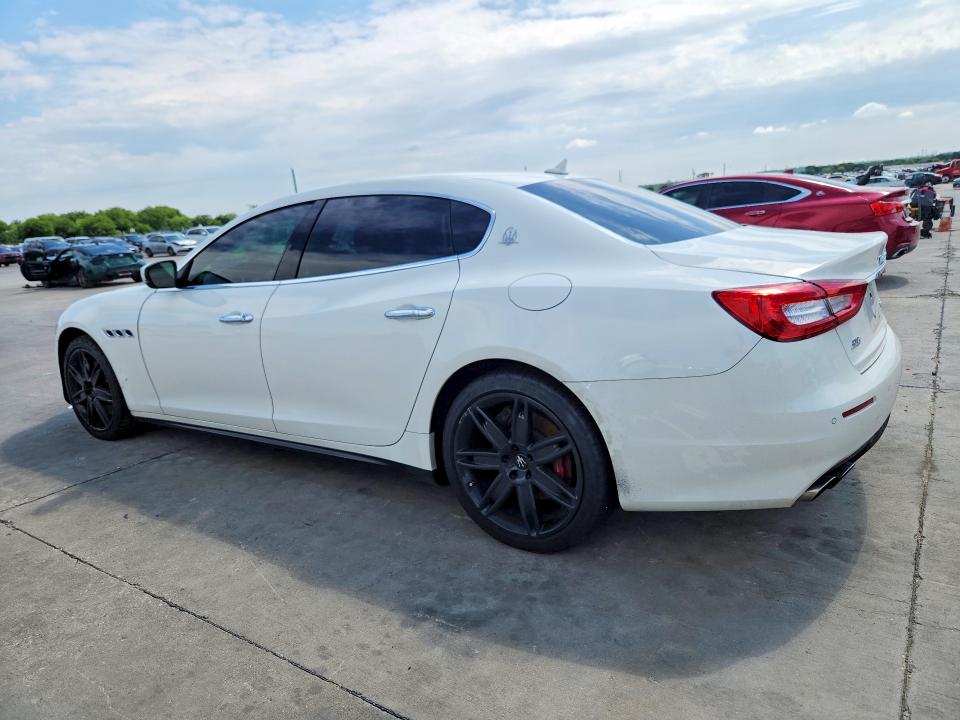 2019 Maserati Quattroporte VIN ZAM56YRA0K1314707 COPART salvage auction — FRONT END, Tx - Certificate Of Title, sold $175 on 2026-08-06 (photo 2)