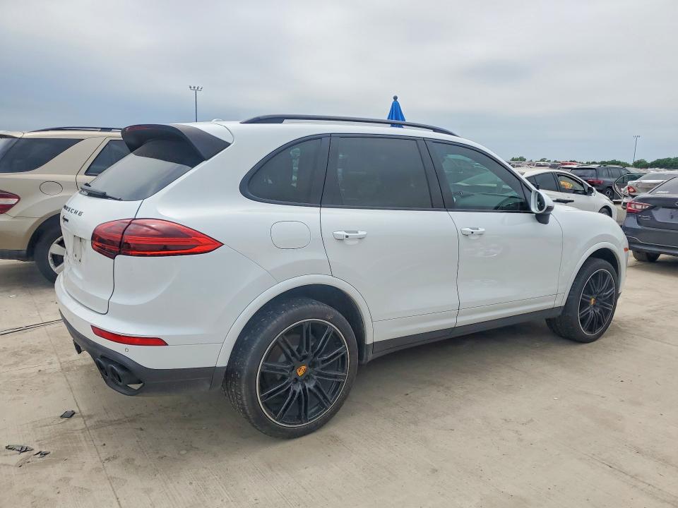 2018 Porsche Cayenne VIN WP1AA2A29JKA02606 COPART salvage auction — REAR END, Tx - Salvage Vehicle Title, sold $10,100 on 2026-07-20 (photo 3)