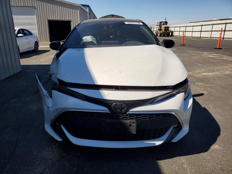 2021 Toyota Corolla VIN JTNC4MBE1M3136543 COPART salvage auction — FRONT END, Ca - Salvage Certificate, sold $2,750 on 2026-07-09 (photo 5)