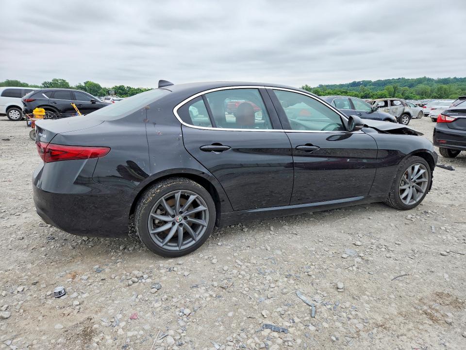 2021 Alfa romeo Giulia VIN ZARFANAN5M7643039 COPART salvage auction — FRONT END, Il - Salvage Certificate, sold $4,050 on 2026-08-03 (photo 3)