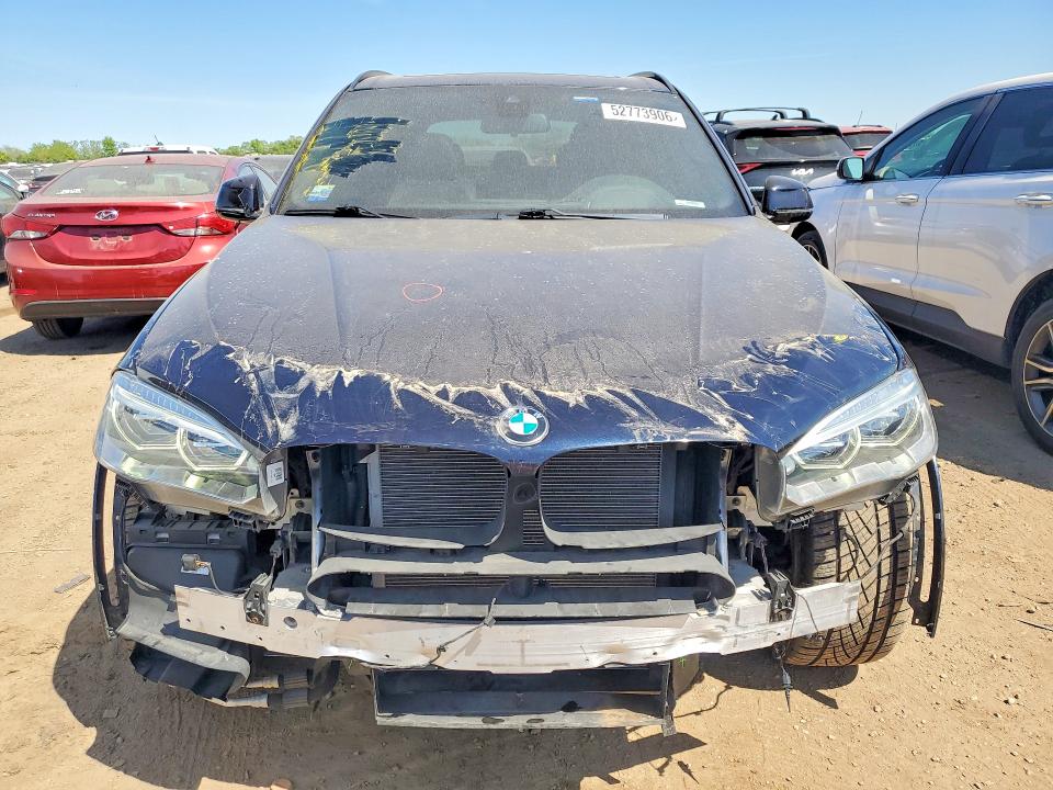 2015 BMW VIN 5UXKR6C55F0J74341 COPART salvage auction — FRONT END, Il - Salvage Certificate, sold $6,200 on 2026-07-02 (photo 5)