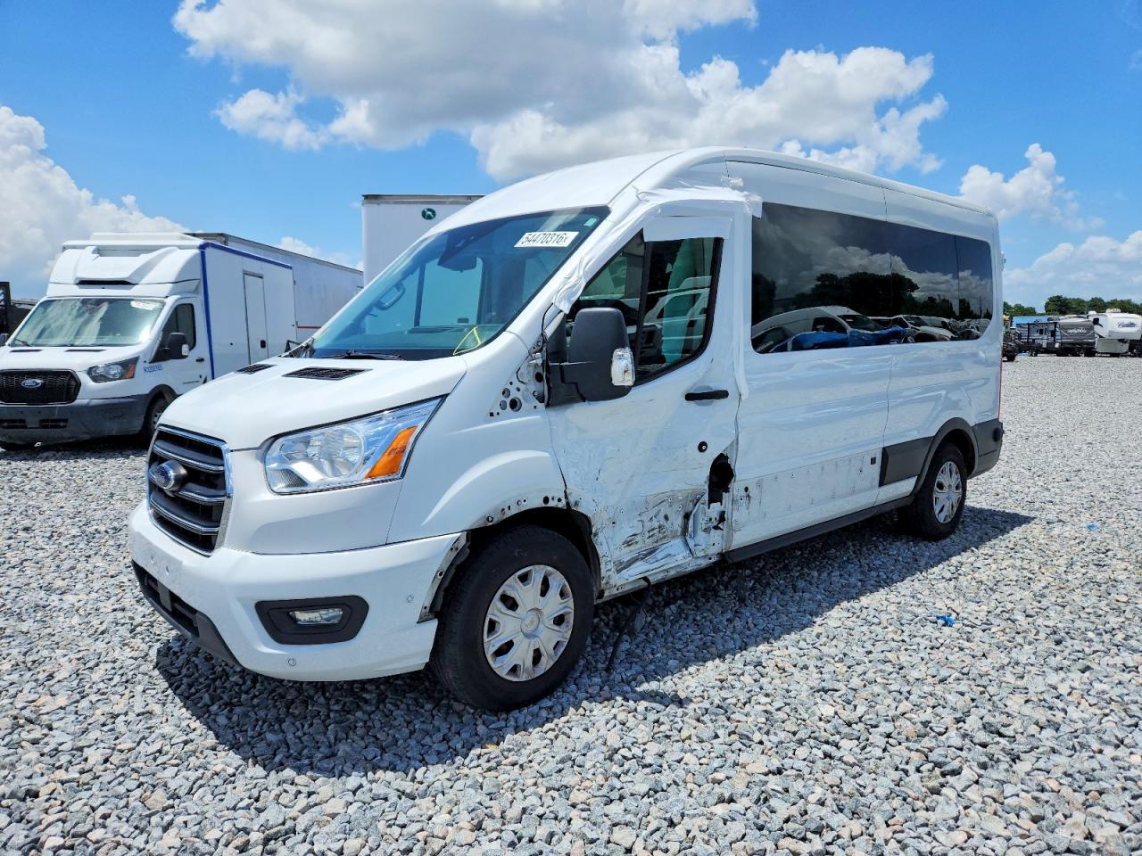 2020 Ford Transit VIN 1FBAX2C80LKB49034 COPART salvage auction — Side, FL - CERTIFICATE OF DESTRUCTION, sold $3,250 on 2026-07-09 (photo 2)