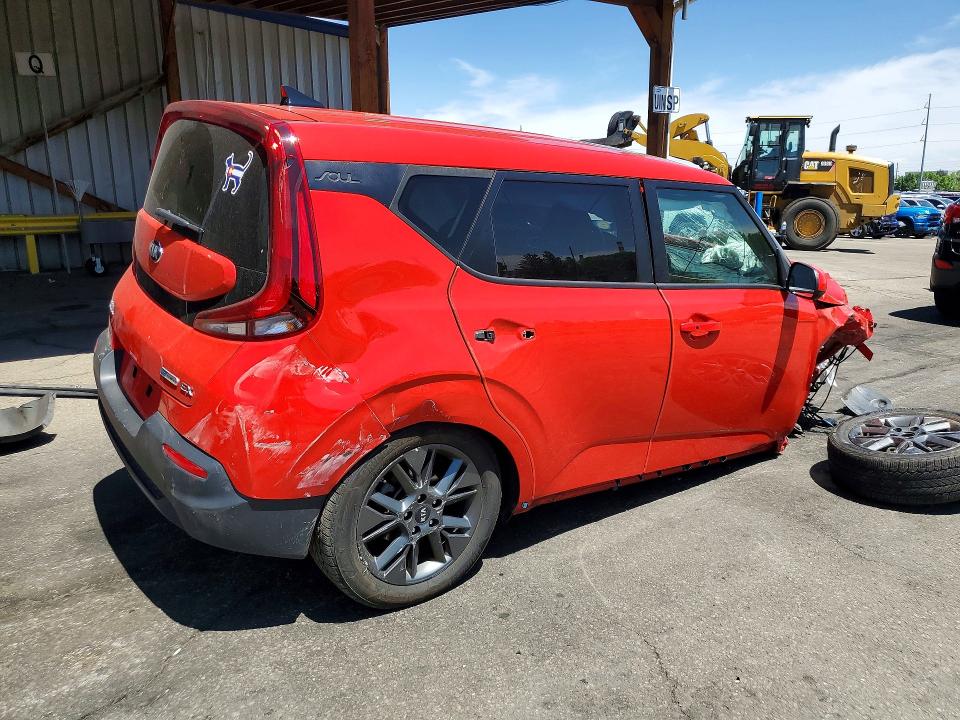 2021 Kia Soul VIN KNDJ33AU2M7133385 COPART salvage auction — FRONT END, Co - Salvage Title, sold $1,300 on 2026-07-09 (photo 3)