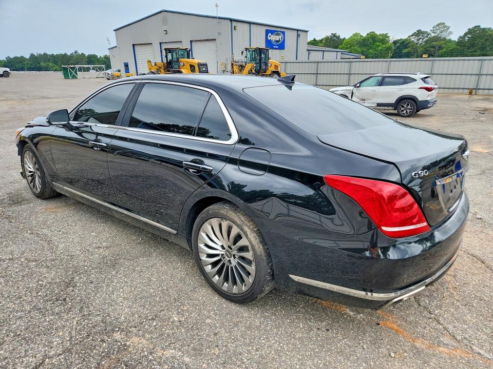 2017 Genesis G90 VIN KMHG34JA8HU031551 COPART salvage auction — FRONT END, Fl - Cert Of Title Slvg Rebuildable, sold $1,950 on 2026-07-20 (photo 2)