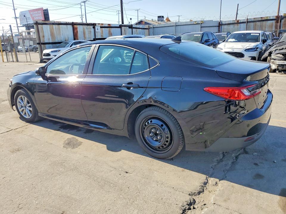 2025 Toyota Camry VIN 4T1DAACK9SU002841 COPART salvage auction — ROLLOVER, CA - SALVAGE CERTIFICATE, sold $12,300 on 2026-07-29 (photo 2)
