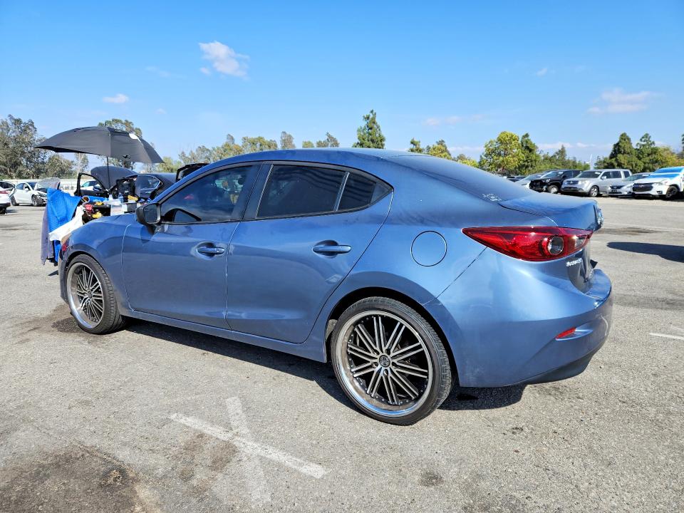 2014 Mazda VIN JM1BM1T70E1163700 COPART salvage auction — REAR END, Ca - Salvage Certificate, sold $150 on 2026-07-28 (photo 2)
