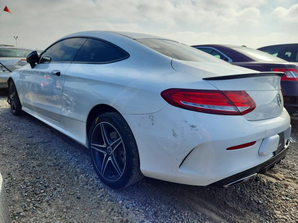 2018 Mercedes-benz C-klasse VIN WDDWJ4JB5JF750383 COPART salvage auction — FRONT END, CA - SALVAGE CERTIFICATE, sold $5,900 on 2026-07-28 (photo 2)