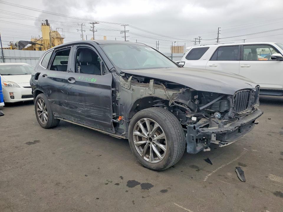 2019 BMW X3 VIN 5UXTR7C54KLE97169 COPART salvage auction — FRONT END, Ca - Salvage Certificate, sold $5,400 on 2026-07-13 (photo 4)