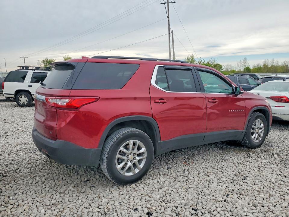 2020 Chevrolet Traverse VIN 1GNEVGKW9LJ262770 COPART salvage auction — FRONT END, Mi - Certificate Of Title, sold $8,700 on 2026-07-02 (photo 3)