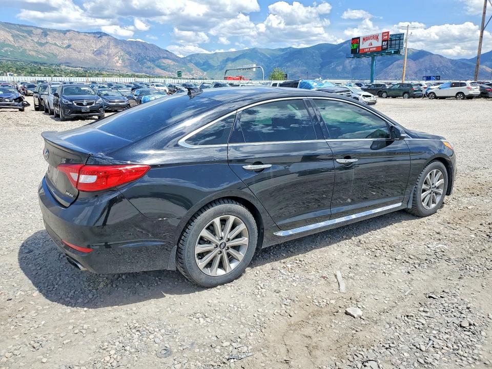 2016 Hyundai Sonata VIN 5NPE34AF7GH366980 COPART salvage auction — UNDERCARRIAGE, Ut - Salvage Certificate, sold $550 on 2026-08-03 (photo 3)