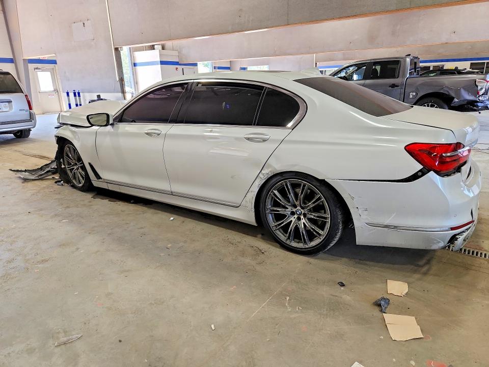 2019 BMW 7 series VIN WBA7E2C5XKB216901 COPART salvage auction — FRONT END, Va - Cert Of Title - Salvage, sold $3,300 on 2026-07-02 (photo 2)