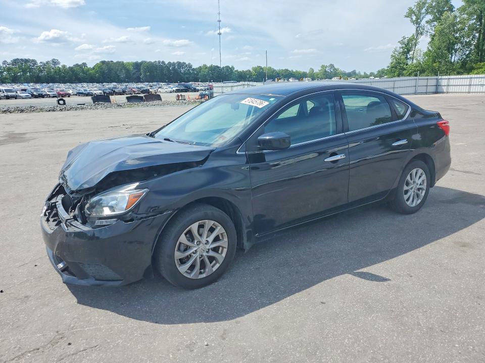 2019 Nissan Sentra VIN 3N1AB7AP3KL626363 COPART salvage auction — FRONT END, Nc - Salvage Certificate Of Title, sold $2,000 on 2026-07-02 (photo 1)