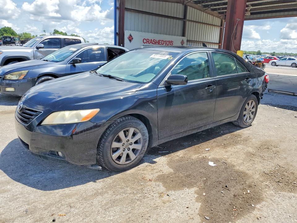 2007 Toyota Camry VIN JTNBK46K273003487 COPART salvage auction — REAR END, Fl - Cert Of Title Slvg Rebuildable, sold $700 on 2026-07-24 (photo 1)