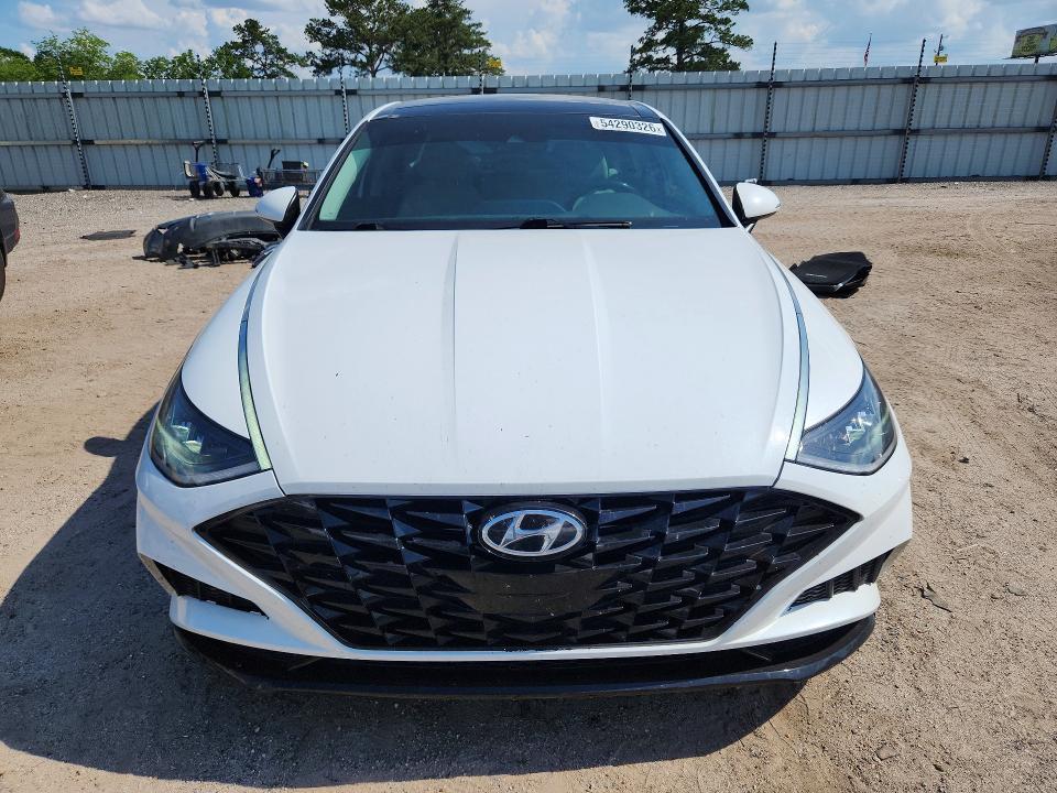 2022 Hyundai Sonata VIN KMHL14JAXNA225502 COPART salvage auction — REAR END, Al - Cert Of Title-Salvage Title, sold $4,650 on 2026-07-30 (photo 5)