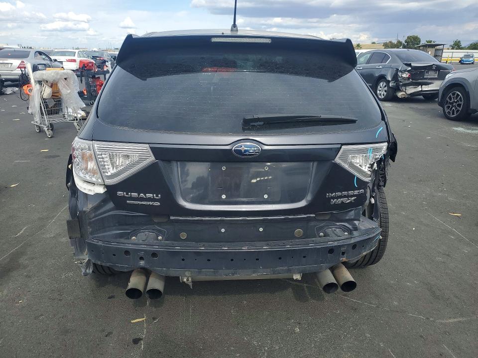 2013 Subaru Wrx VIN JF1GR7E68DG833056 COPART salvage auction — FRONT END, Ca - Salvage Certificate, sold $3,350 on 2026-07-20 (photo 6)