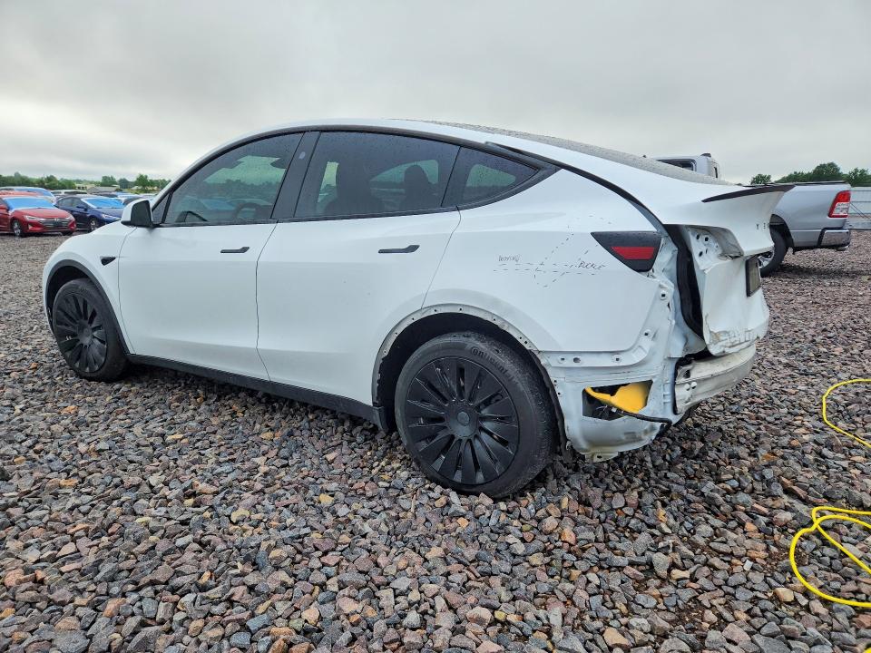 2023 Tesla Model y VIN 7SAYGDEE7PA141234 COPART salvage auction — REAR END, Mo - Salvage Certificate Of Title, sold $14,500 on 2026-07-27 (photo 2)