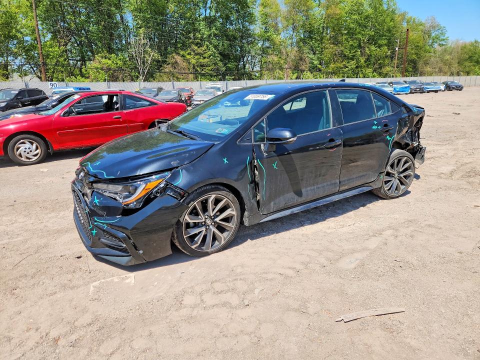 2020 Toyota VIN 5YFS4RCE9LP039205 COPART salvage auction — REAR END, Pa - Certificate Of Salvage, sold $2,850 on 2026-07-15 (photo 1)