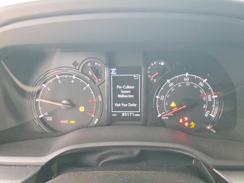 2021 Toyota 4runner VIN JTEFU5JR0M5233731 COPART salvage auction — SIDE, Tx - Certificate Of Title, sold $1,050 on 2026-07-28 (photo 9)