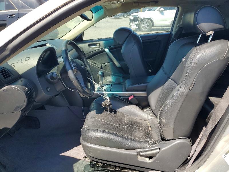 2004 Infiniti G35 VIN JNKCV54E34M820040 COPART salvage auction — REAR END, Ca - Salvage Certificate, sold $1,000 on 2026-07-07 (photo 7)