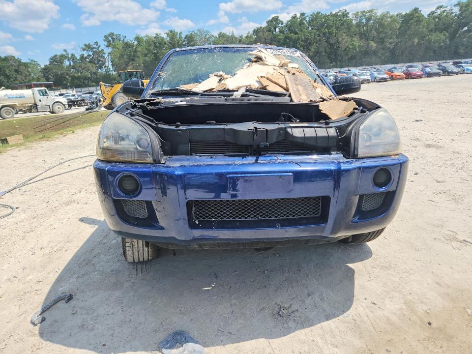 2006 Hyundai Tucson VIN KM8JM12B36U287084 COPART salvage auction — BURN, FL - CERTIFICATE OF DESTRUCTION, sold $400 on 2026-07-14 (photo 5)