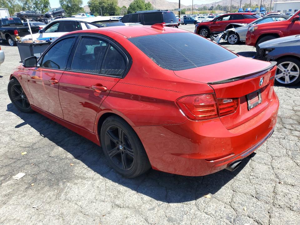 2012 BMW 3er VIN WBA3A9C50CF077701 COPART salvage auction — MECHANICAL, Ca - Salvage Certificate, sold $1,700 on 2026-07-16 (photo 2)