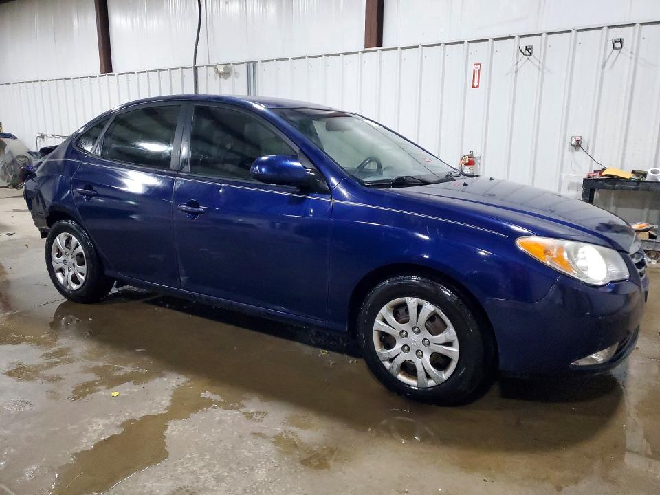 2010 Hyundai Elantra VIN KMHDU4ADXAU178132 COPART salvage auction — REAR END, Il - Salvage Certificate, sold $400 on 2026-07-15 (photo 4)