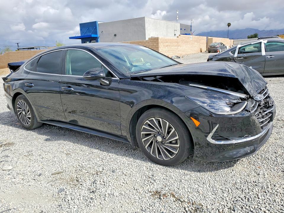 2023 Hyundai VIN KMHL34JJ5PA063341 COPART salvage auction — FRONT END, Ca - Salvage Certificate, sold $1,500 on 2026-07-08 (photo 4)