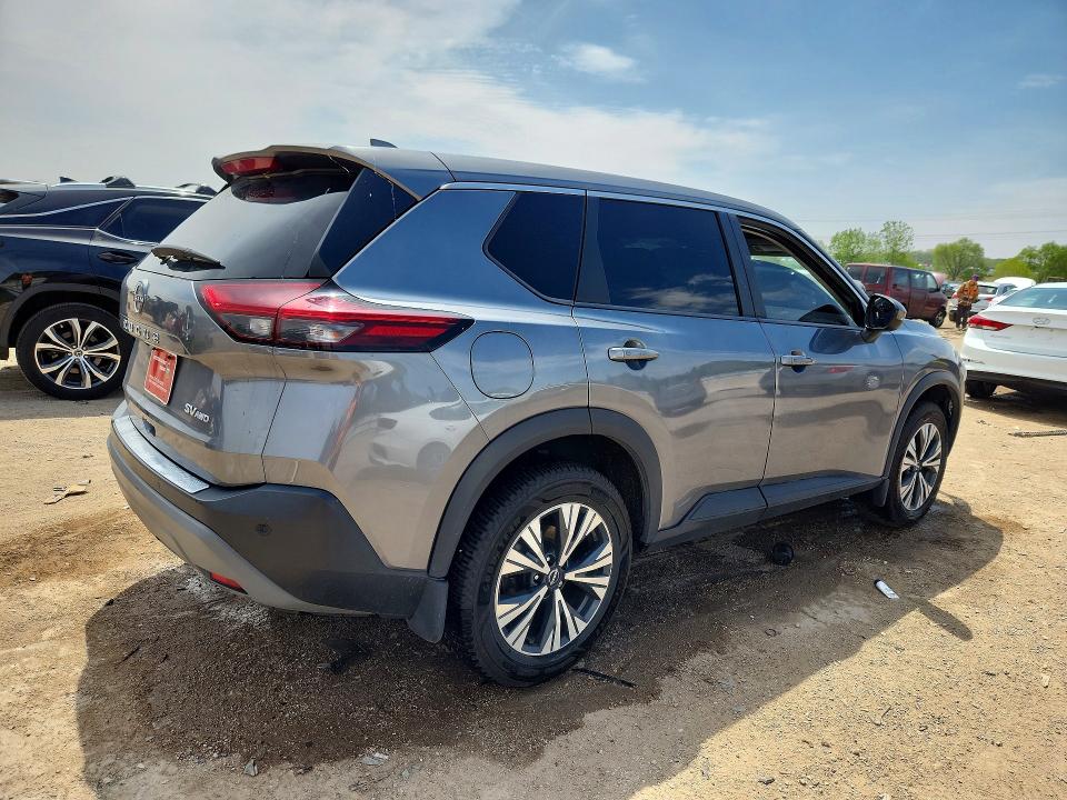 2022 Nissan Rogue VIN 5N1BT3BB5NC679104 COPART salvage auction — FRONT END, IL - SALVAGE CERTIFICATE, sold $5,700 on 2026-07-09 (photo 3)