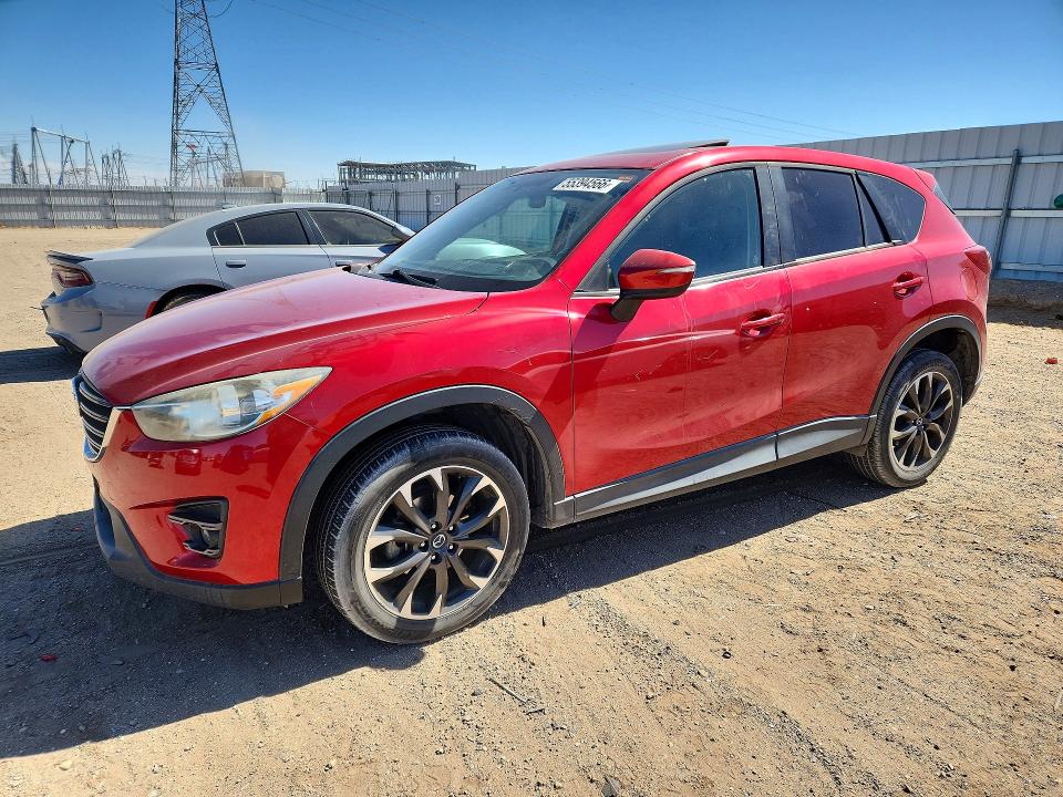 2016 Mazda Cx-5 VIN JM3KE2DY4G0667743 COPART salvage auction — REAR END, Ca - Salvage Certificate, sold $2,900 on 2026-07-20 (photo 1)
