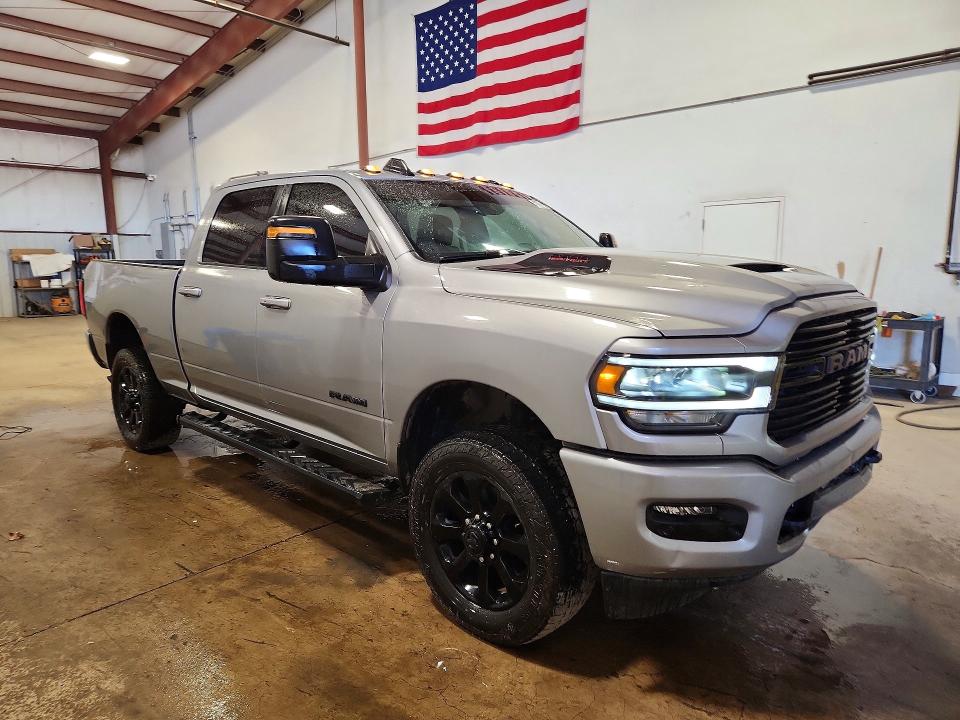2023 Ram 2500 VIN 3C6UR5FJXPG592315 COPART salvage auction — FRONT END, Mi - Certificate Of Title, sold $29,000 on 2026-07-02 (photo 4)