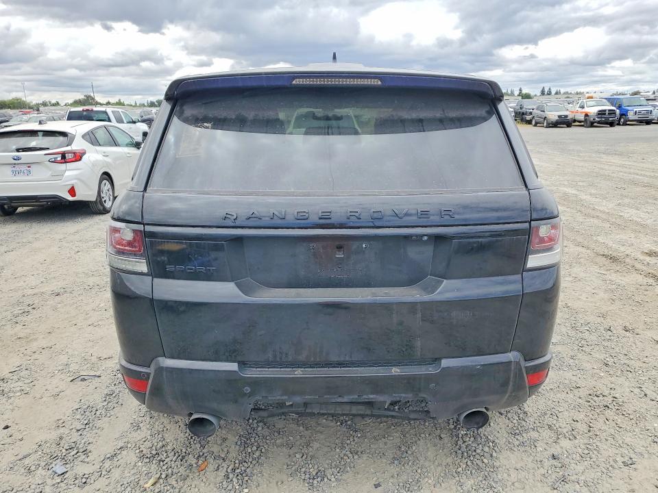 2016 Land rover Range rover sport VIN SALWG2VF4GA649148 COPART salvage auction — MECHANICAL, Ca - Dis/Dlr/Exp Only Clean Title, sold $3,200 on 2026-07-07 (photo 6)