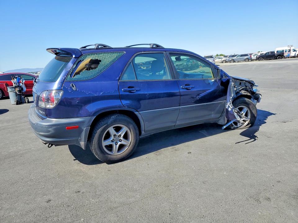 2001 Lexus Rx 300 VIN JTJGF10U410099281 COPART salvage auction — FRONT END, CA - SALVAGE CERTIFICATE, sold $575 on 2026-07-27 (photo 3)
