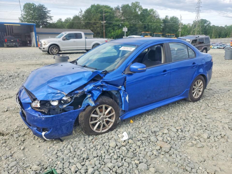 2015 Mitsubishi Lancer VIN JA32U2FU3FU004613 COPART salvage auction — FRONT END, Nc - Salvage Certificate Of Title, sold $125 on 2026-07-15 (photo 1)
