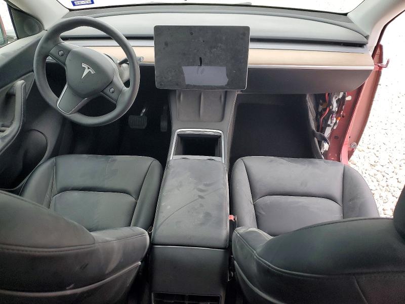 2022 Tesla VIN 7SAYGDEE3NA004935 COPART salvage auction — REAR END, Tx - Salvage Vehicle Title, sold $6,200 on 2026-07-30 (photo 8)