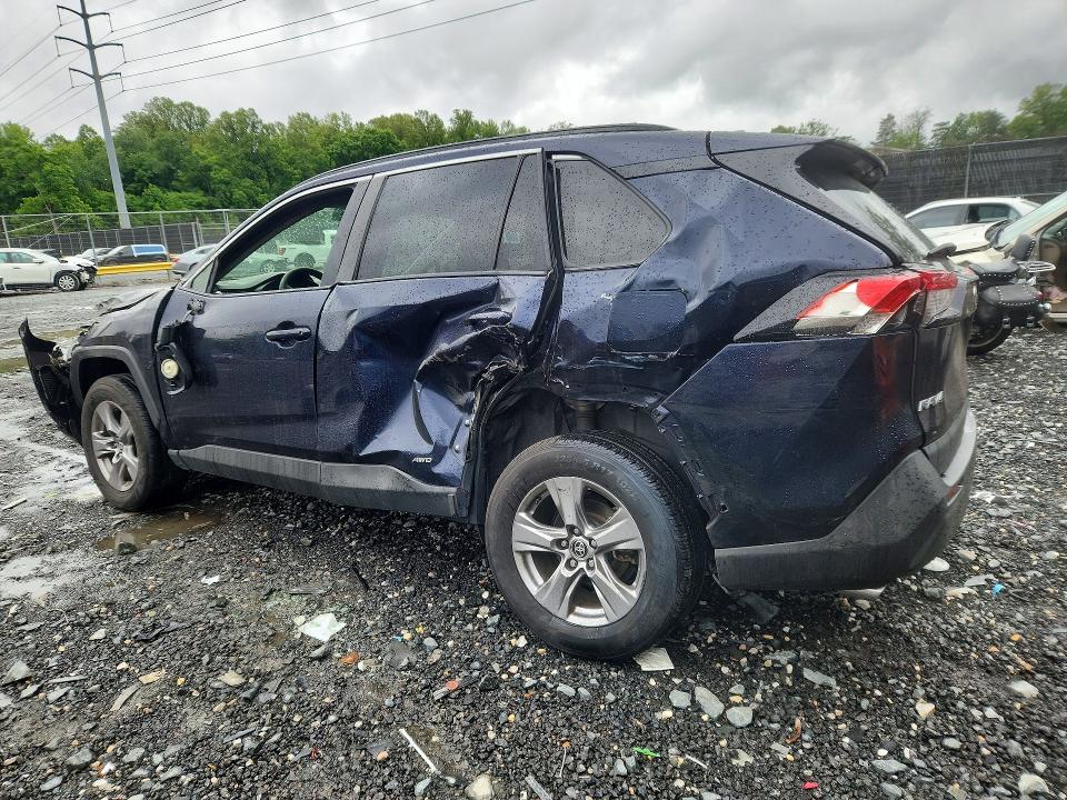 2022 Toyota Rav 4 VIN JTMRWRFV6ND139532 COPART salvage auction — SIDE, MD - CERT OF SALVAGE > 75% DAMAGE, sold $6,300 on 2026-07-02 (photo 2)
