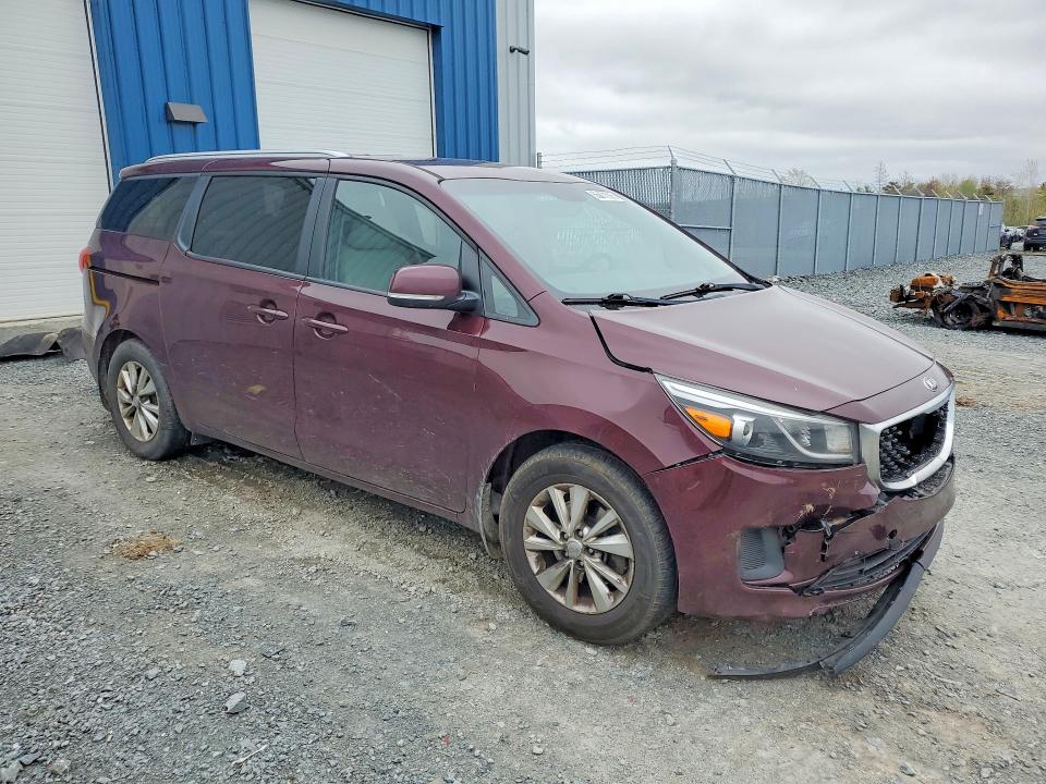 2016 Kia SEDONA VIN KNDMB5C17G6235287 COPART salvage auction — FRONT END, NS - SALVAGE TITLE, sold $1,350 on 2026-07-02 (photo 4)