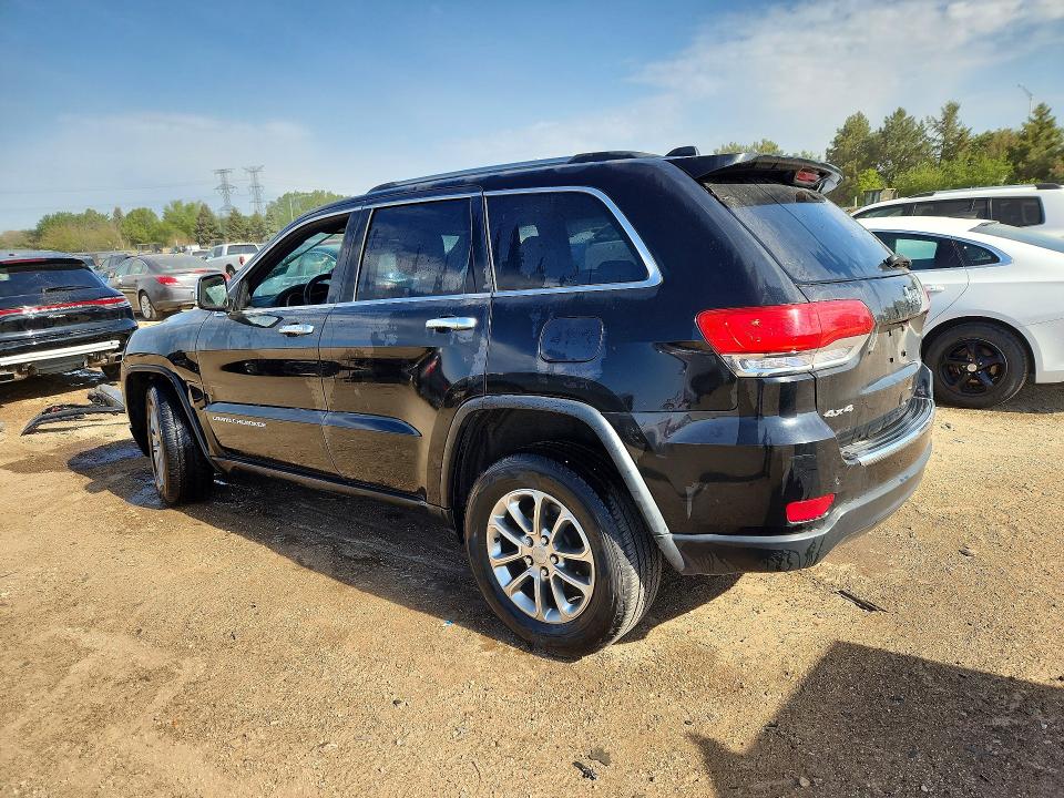 2015 Jeep VIN 1C4RJFBG0FC661228 COPART salvage auction — SIDE, Il - Salvage Certificate, sold $3,300 on 2026-07-02 (photo 2)