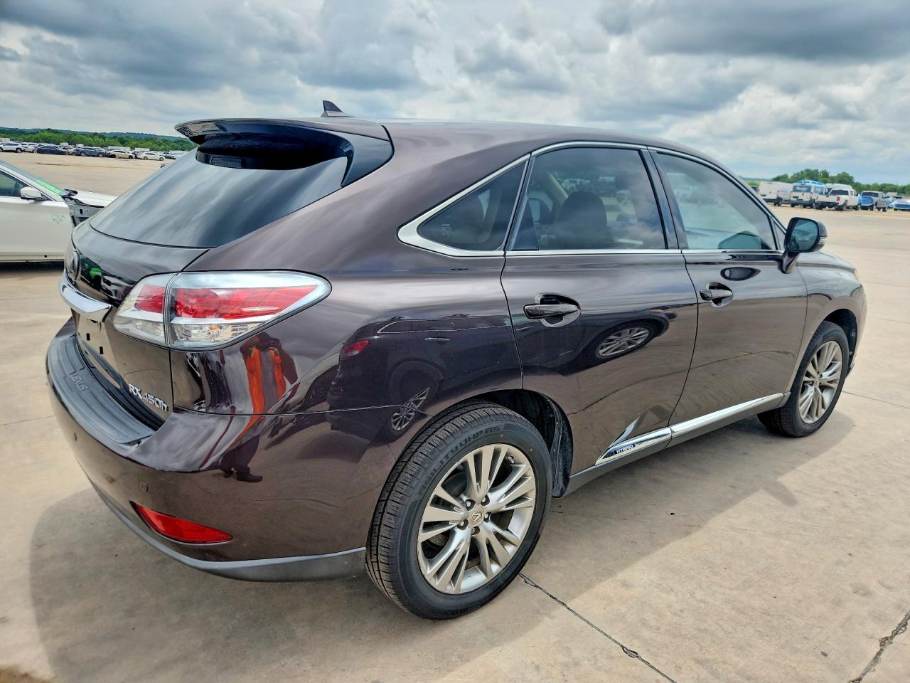 2013 Lexus RX 450h VIN JTJZB1BA5D2006588 COPART salvage auction — Hail, TX - CERTIFICATE OF TITLE, sold $3,400 on 2026-07-02 (photo 3)