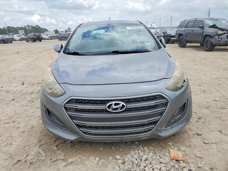 2016 Hyundai Elantra VIN KMHD35LH5GU323434 COPART salvage auction — FRONT END, Tx - Salvage Vehicle Title, sold $1,650 on 2026-07-10 (photo 5)