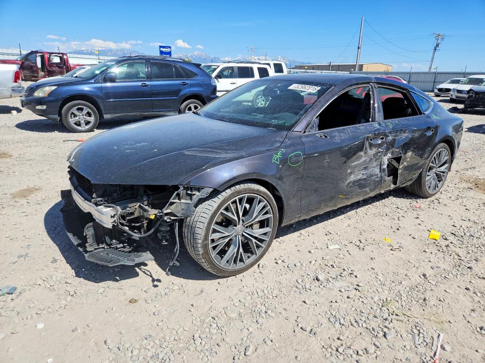 2016 Audi A7 VIN WAU2GAFC3GN117447 COPART salvage auction — FRONT END, Ut - Salvage Certificate, sold $1,050 on 2026-07-24 (photo 1)