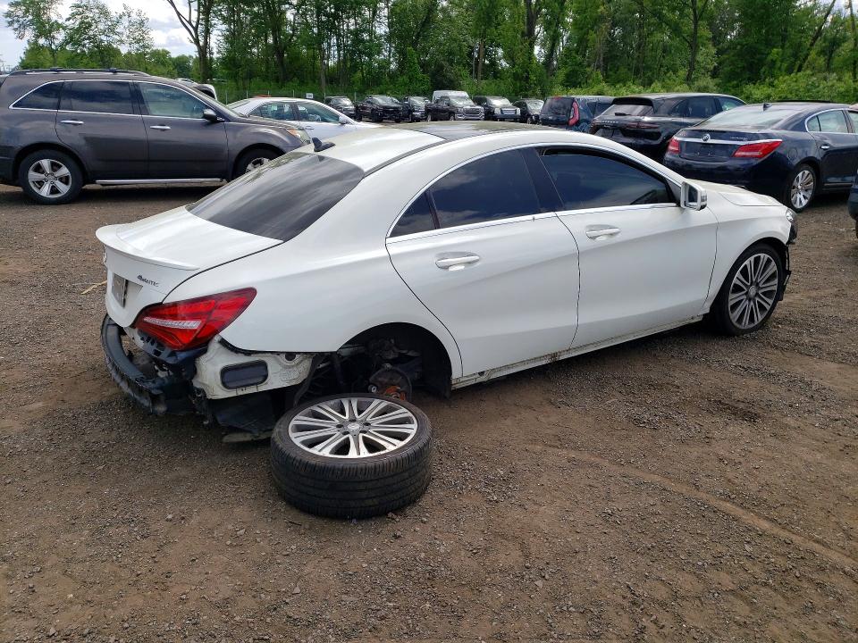 2018 Mercedes-benz Cla-klasse VIN WDDSJ4GB2JN514950 COPART salvage auction — STRIPPED, Id - Salvage Certificate Of Title, sold $2,150 on 2026-08-14 (photo 3)