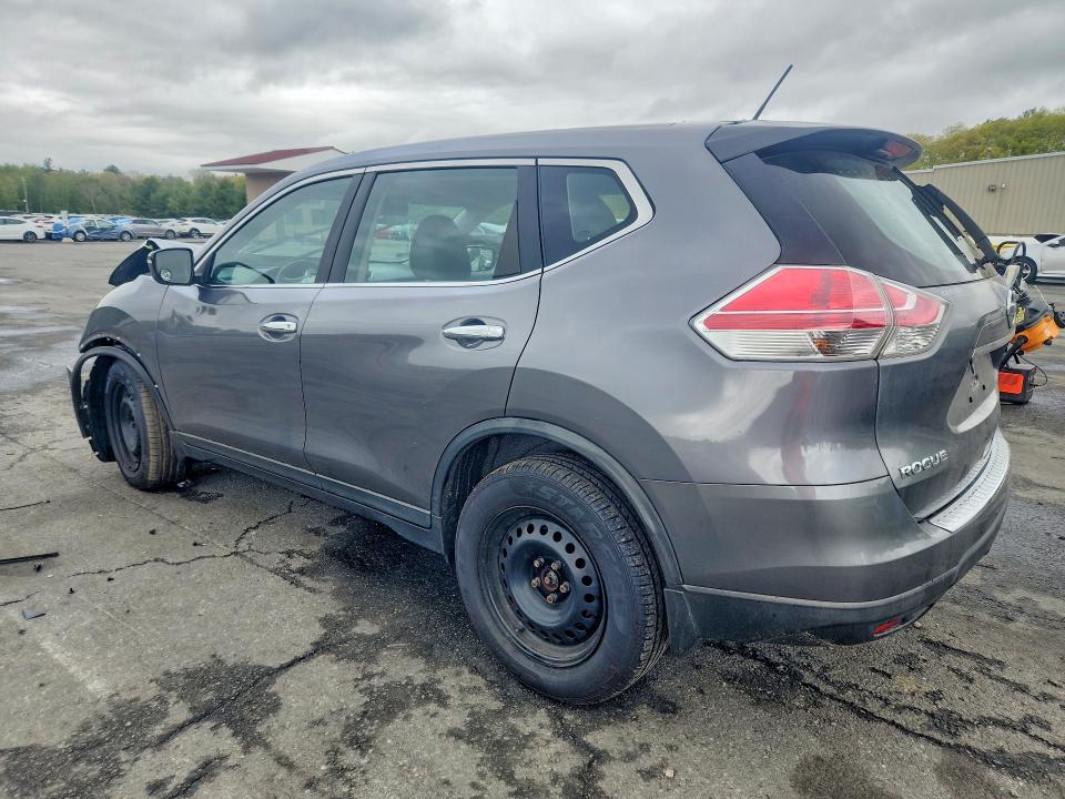 2015 Nissan Rogue VIN KNMAT2MV0FP564941 COPART salvage auction — FRONT END, Id - Salvage Certificate Of Title, sold $450 on 2026-07-21 (photo 2)