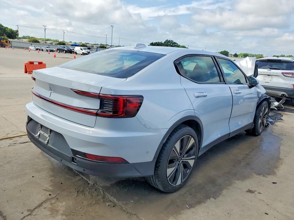2023 Polestar 2 VIN YSMED3KA0PL144484 COPART salvage auction — FRONT END, TX - SALVAGE VEHICLE TITLE, sold $2,150 on 2026-07-13 (photo 3)