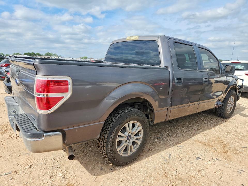 2013 Ford F-150 VIN 1FTEW1CM1DKE16173 COPART salvage auction — SIDE, Tx - Certificate Of Title, sold $1,800 on 2026-07-02 (photo 3)