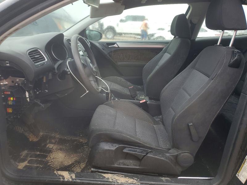 2012 Volkswagen Golf VIN WVWAB7AJ6CW247989 COPART salvage auction — MECHANICAL, Tx - Certificate Of Title, sold $900 on 2026-07-31 (photo 7)