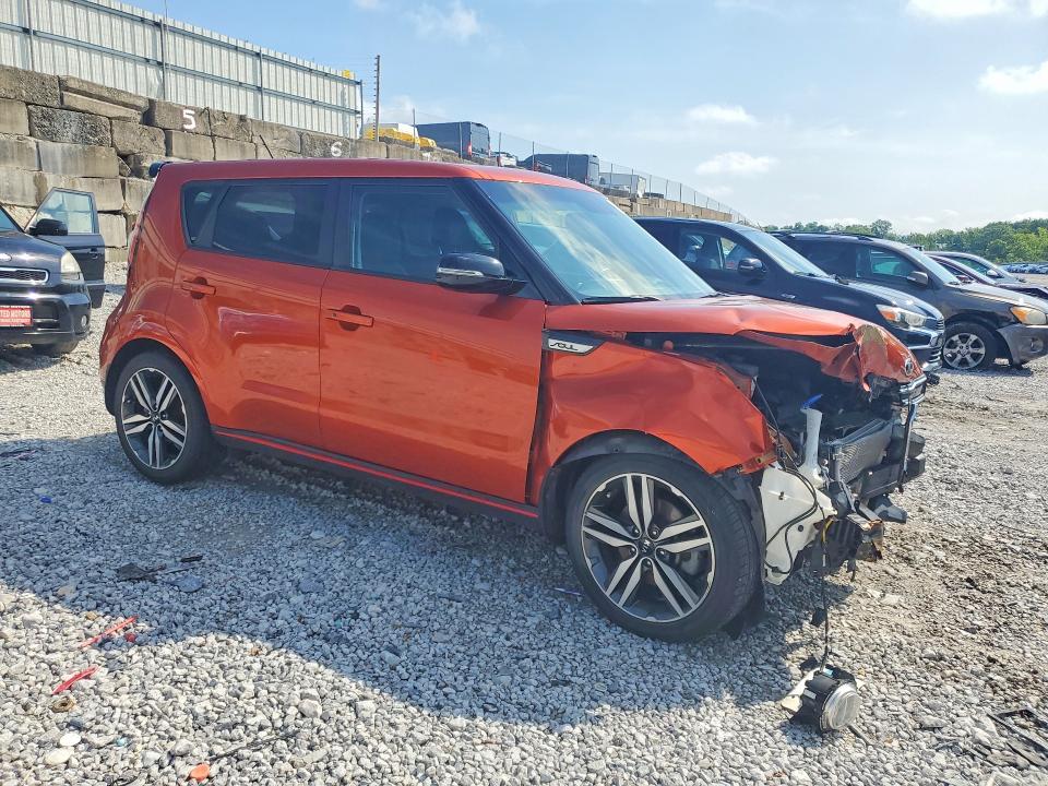 2018 Kia Soul VIN KNDJX3AA4J7586106 COPART salvage auction — FRONT END, Ky - Cert Of Title-Salvage, sold $875 on 2026-07-24 (photo 4)